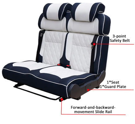 صندلی ماشین درازکش Rv Modified Mpv Van 2 Seat 3 Seat Sofa Bed