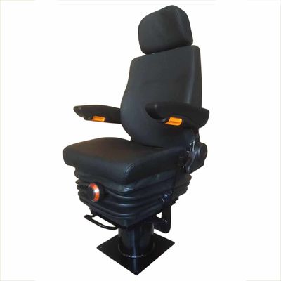 چرخش 360 درجه و جلو 105mm تنظیم افقی تعلیق مکانیکی صندلی ماشین M801-16 برای رانندگان کامیون سنگین
