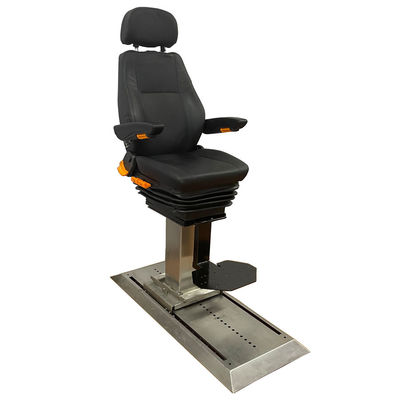 صندلی راننده قایق های کشتی های چند منظوره و قابل تنظیم صندلی تجهیزات لنگرگاهی صندلی با ریل کشویی
